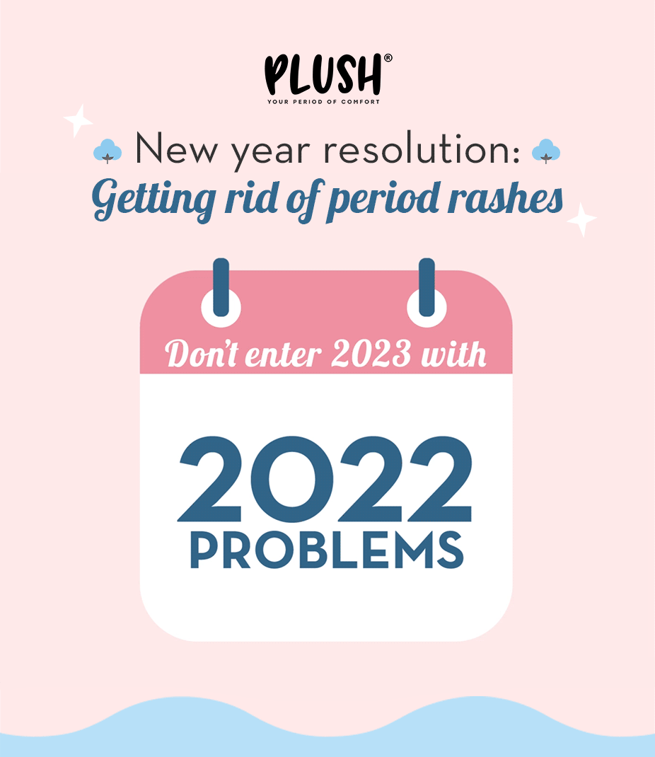 Resolution 2023 No Period Rashes 🌸 Plush For Her