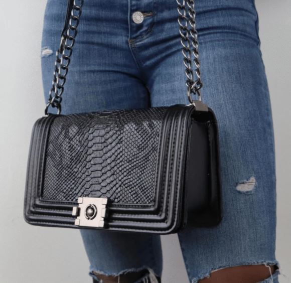 Mersi Demi Bucket Crossbody Bag - Black